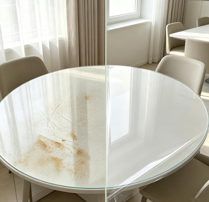 Round Countertop Scratch Protection Film