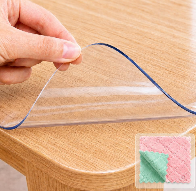 Rectangular Clear Table Protection Cover