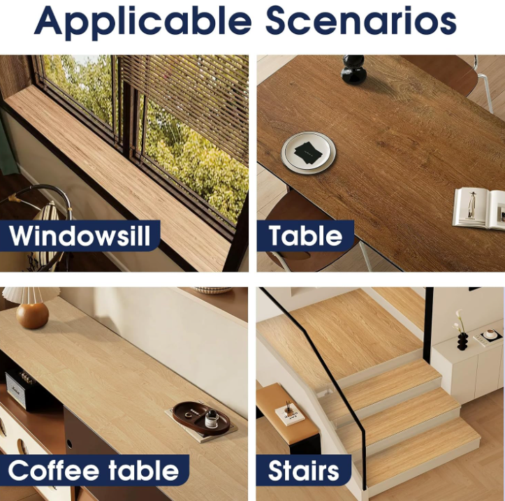 Wood-Grain Window Sill Protection Mat - Image 2