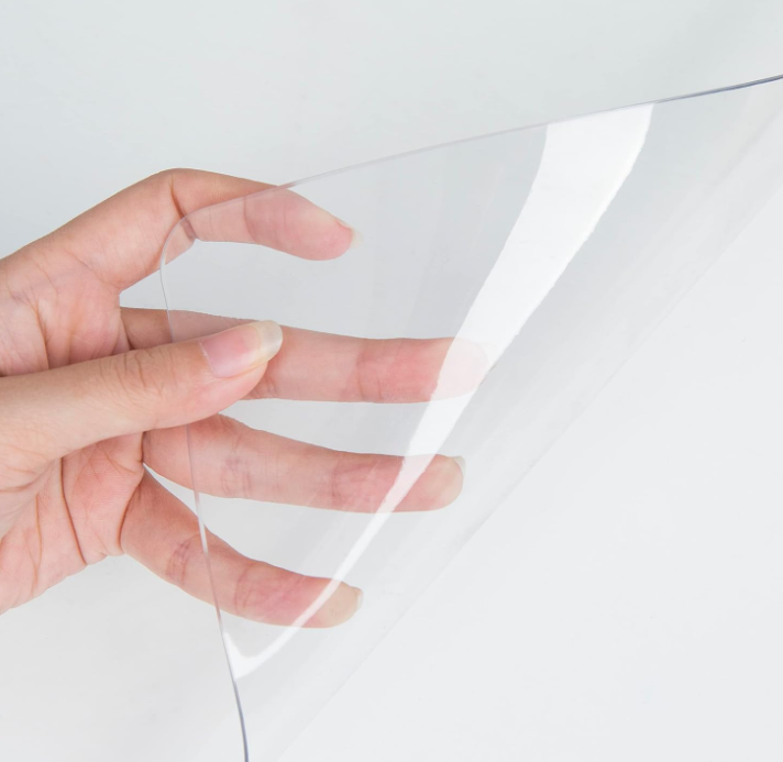 Rounded-Edge Clear Writing Desk Mat